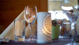 Bild der Tischdekoration im Bühlberg-Stübli