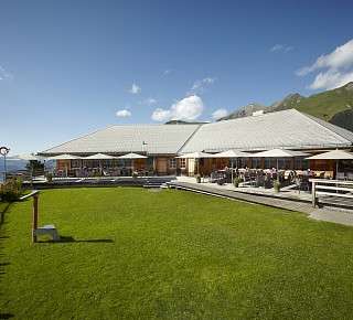 Aussenansicht des Bergrestaurants Bühlberg