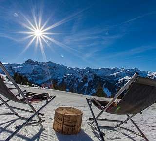Bild der Aussicht von der Südschneebar